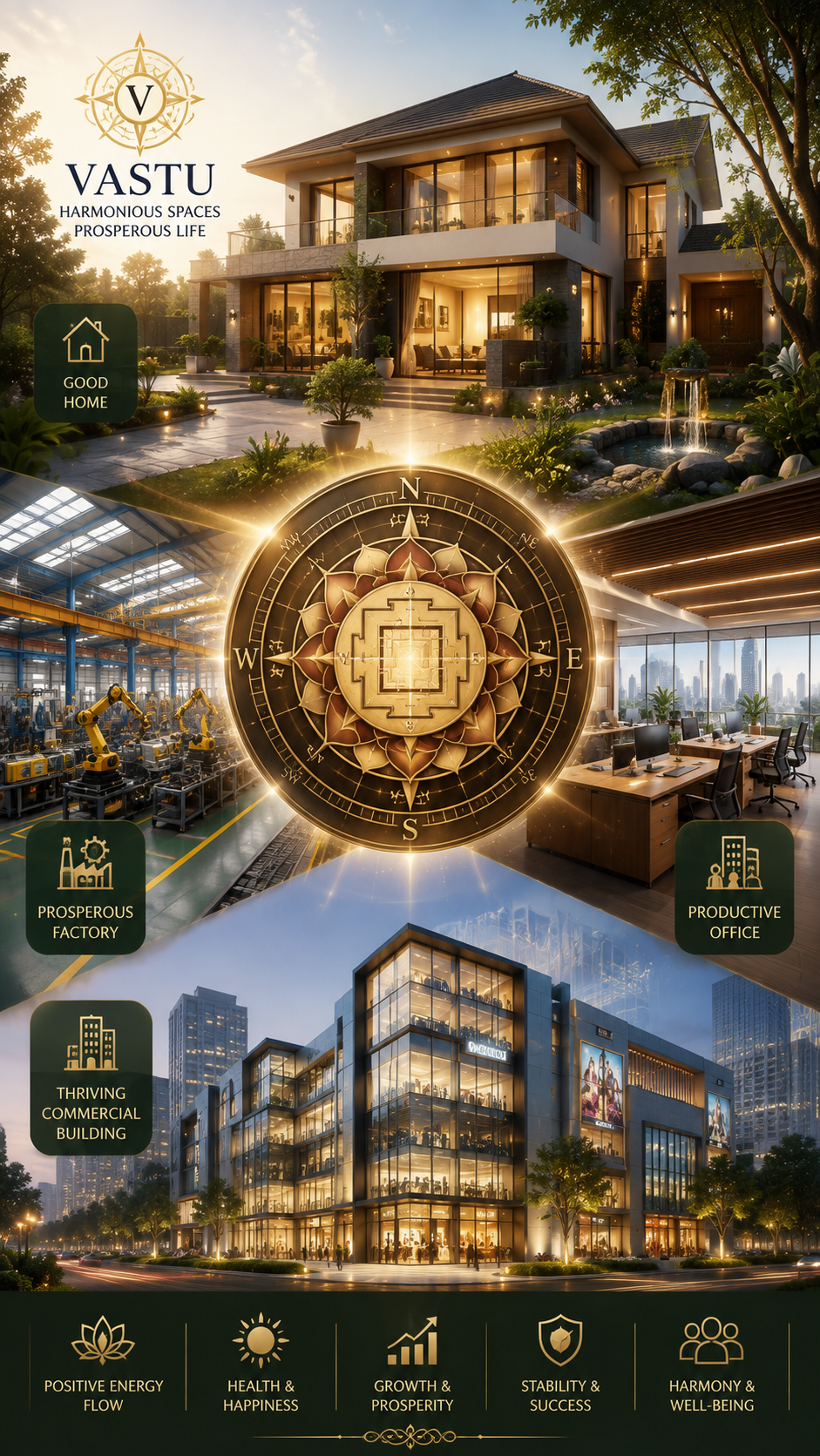 Scientific Astro-Vastu advisory for homes, offices and businesses