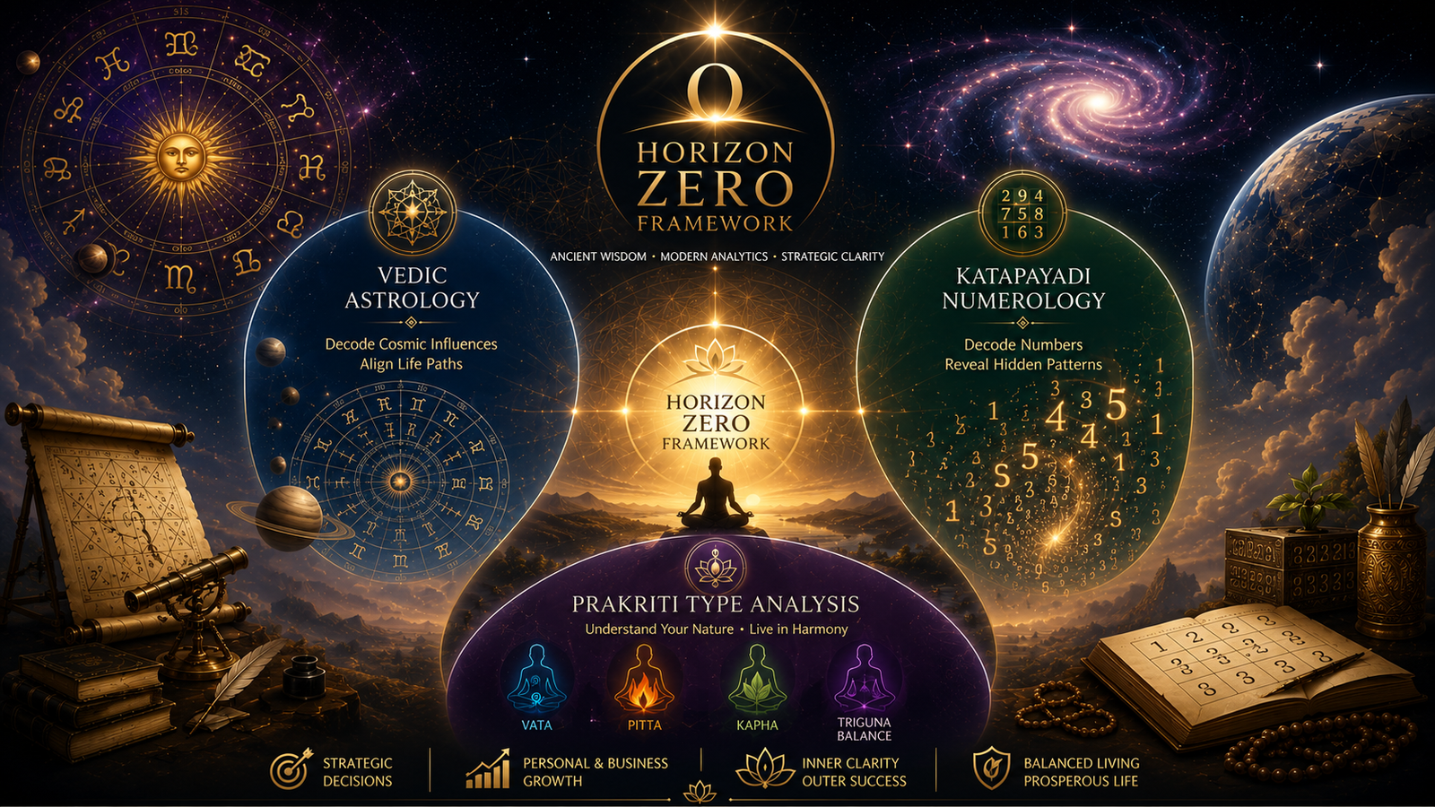 Horizon Zero Cosmic Framework